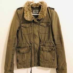 Levi’s Hooded Military Jacket